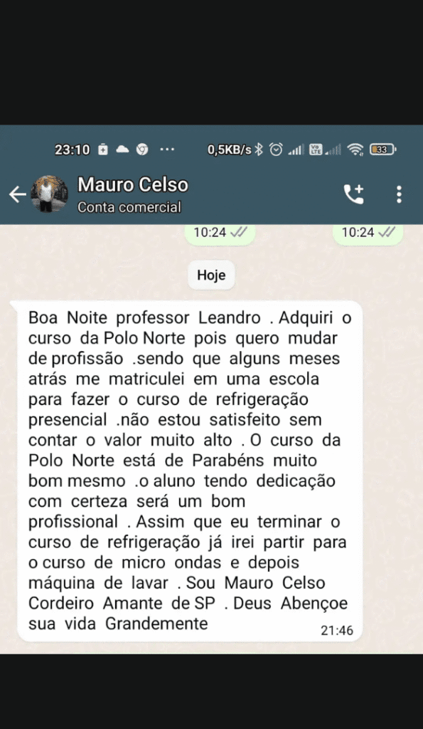 Polo Norte Refrigeracao – Curso Polo Norte Refrigeracao Funciona 1