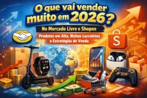 O que vai vender muito em 2026? No Mercado Livre e Shopee