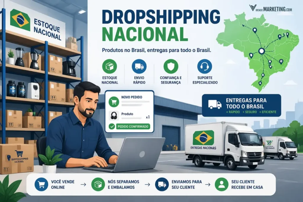 Como Começar no Dropshipping Nacional do Zero em 2026