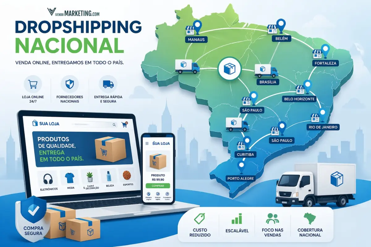 Como Começar no Dropshipping Nacional do Zero em 2026