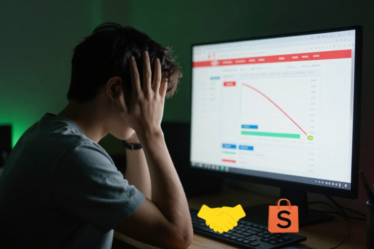 Por Que a Maioria dos Vendedores Fracassa na Shopee e Mercado Livre? 1 Por Que a Maioria dos Vendedores Fracassa na Shopee e Mercado Livre?